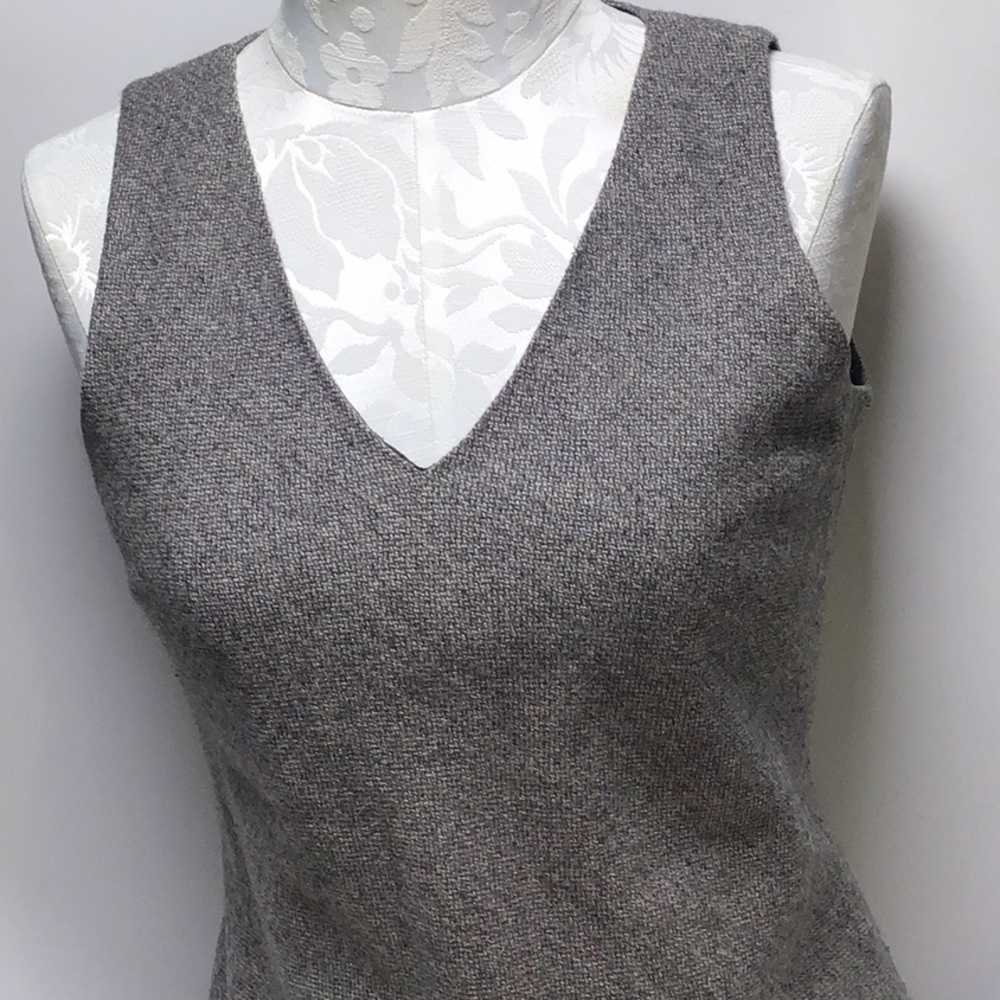 Vintage Ralph Lauren 100% wool Gray dress